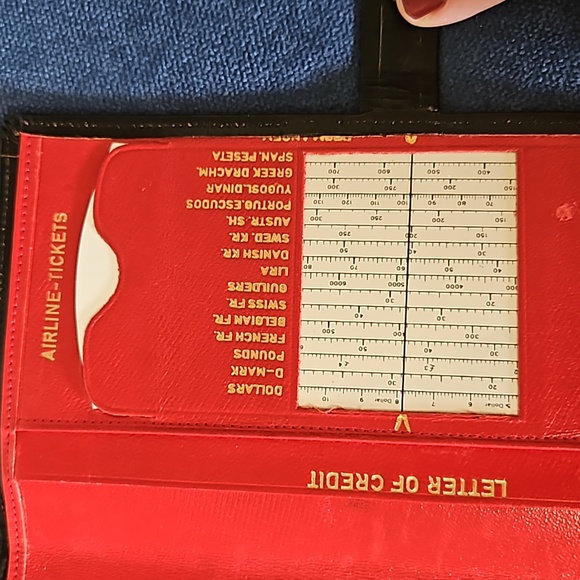 Vintage West Germany Travel Wallet - Picture 5 of 5